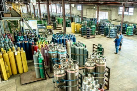 کپسول گاز صنعتی, کپسول گاز جوشکاری