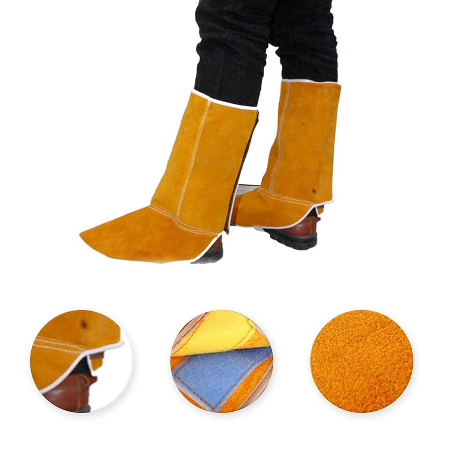 گتر عایق حرارت در برابر شعله مستقیم مقاوم است گتر عایق حرارت, گتر چرمی ساق بلند