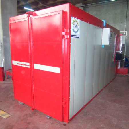 کوره رنگ پودری, کوره پوشش پودری دست دوم