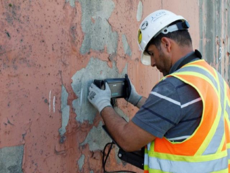 توموگرافی فراصوت بتن, اسکن فراصوت بتن