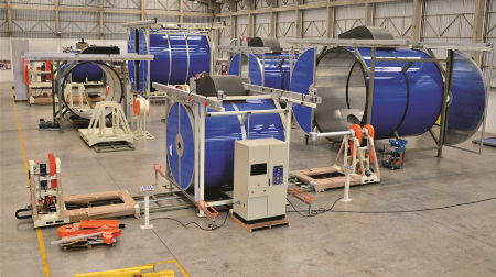 دستگاه روتاری مولدینگ, ساخت مخزن پلی اتیلن