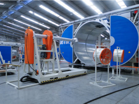 دستگاه روتاری مولدینگ, ساخت مخزن پلی اتیلن