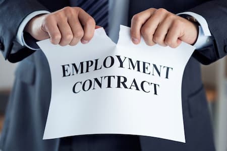 قرارداد کار چیست, موارد خاتمه قرارداد کار, اتمام زمان قراردادکار