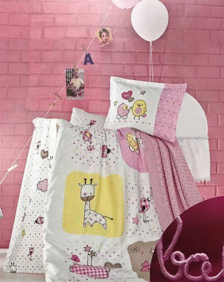 baby1 bed2 set6 ست نوزادی مخصوص تخت