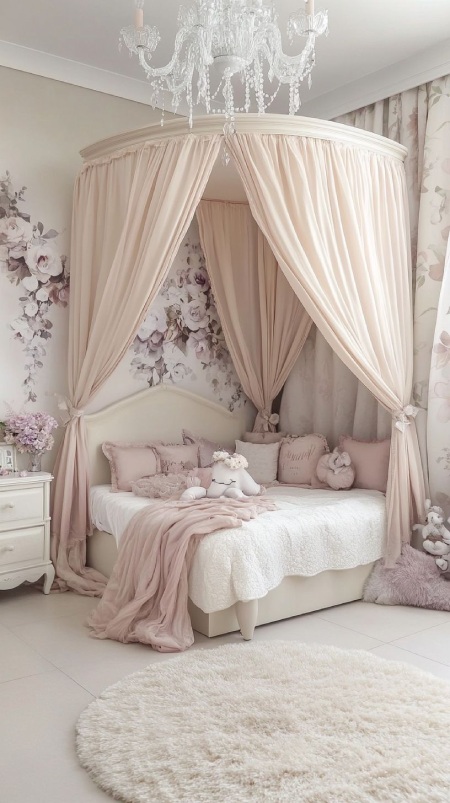 پرده بالا تخت انواع پرده بالای تخت خواب