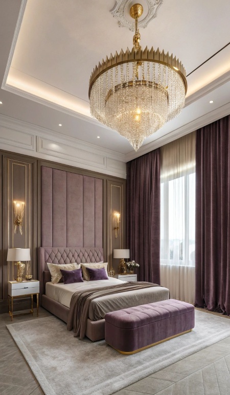 نمونه هایی از بهترین رنگ ها برای دکوراسیون اتاق خواب آرامش بخش