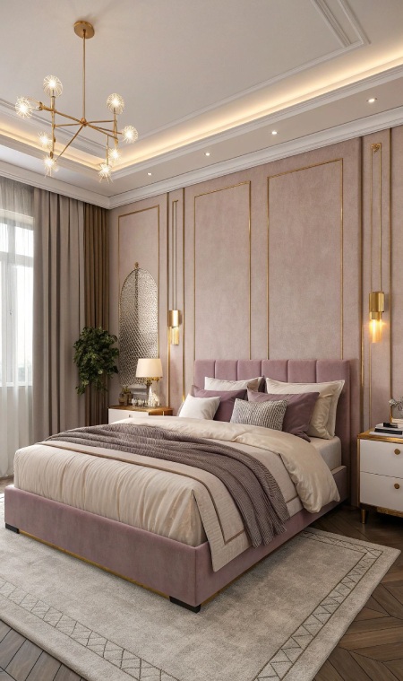 نکاتی برای انتخاب بهترین رنگ ها برای دکوراسیون اتاق خواب آرامش بخش