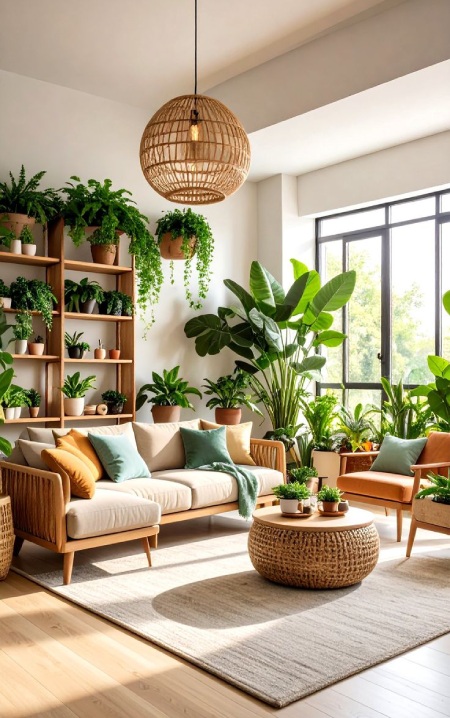 عکس هایی از طراحی بیوفیلیک