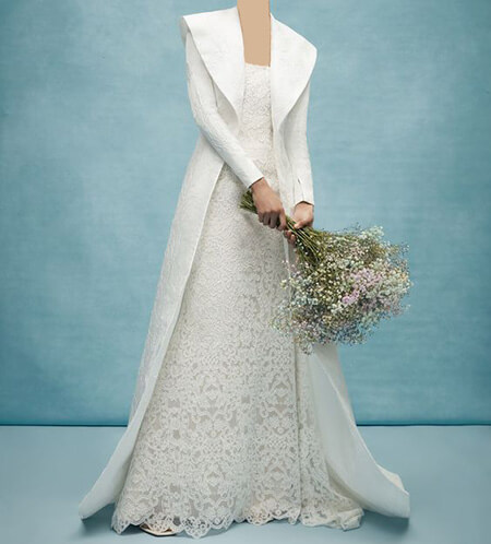 مدل مانتو عروس کوتاه,مدل مانتو عروس بلند,تصاویر مدل مانتو عروس
