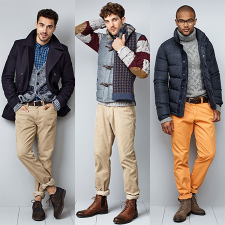 راهنمای خرید لباس زمستانه برای آقایان قد کوتاه, مردان قد کوتاه در زمستان چگونه لباس بپوشند