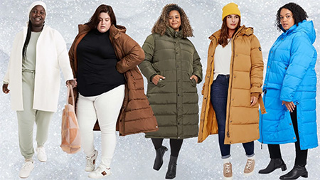 لباس زمستانه زنانه برای افراد چاق, لباس‌های زمستانی برای خانم‌های چاق