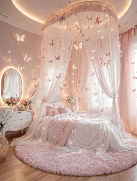 مراحل طراحی و چیدمان اتاق کودک با تم فانتزی