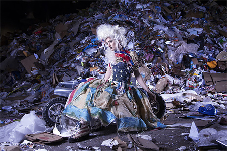 مدل لباس های ساخته شده از زباله, طراحی لباس های ساخته شده از زباله