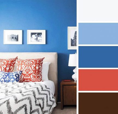 نکاتی برای انتخاب رنگ,رنگ های مناسب اتاق خواب