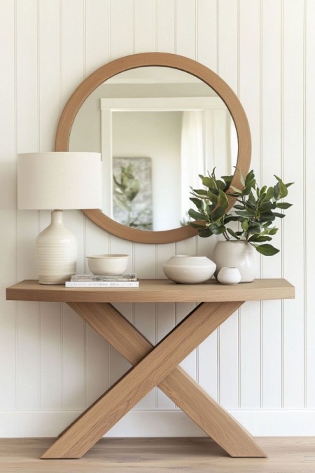 ایده هایی برای چیدمان میز کنسول