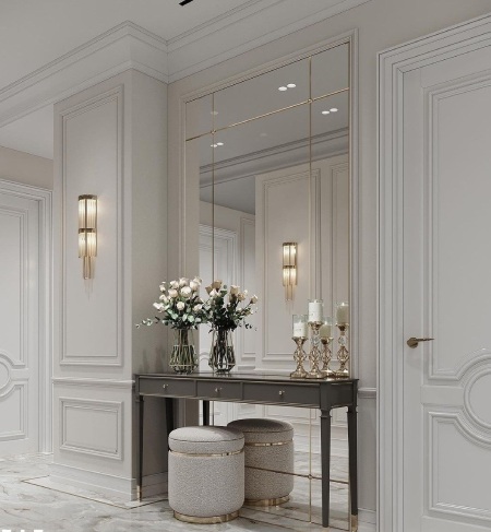 دکوراسیون و چیدمان میز کنسول