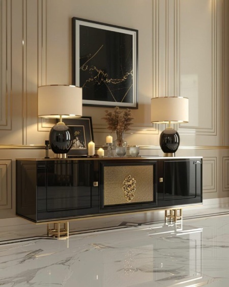 نمونه هایی از تزیین میز کنسول