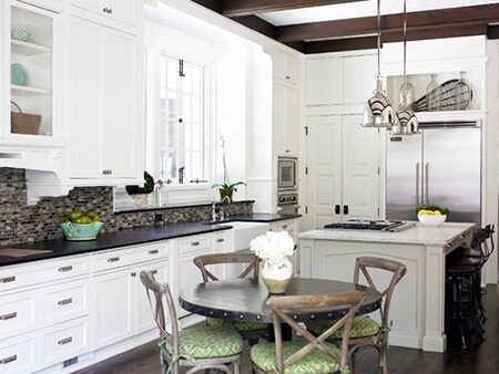 سبک آشپزخانه کلاسیک,نکاتی برای چیدمان خانه به سبک کلاسیک,عناصر آشپزخانه های کلاسیک