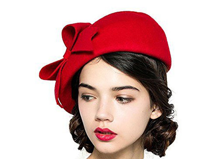 کلاه فرانسوی زنانه, مدل کلاه فرانسوی دخترانه