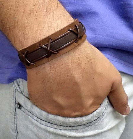 دستبند چرمی مردانه,مدل دستبندهای چرمی مردانه,جدیدترین مدل دستبند چرمی مردانه