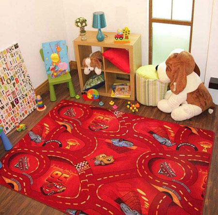 فرش اتاق کودک, مدل فرش کودکانه