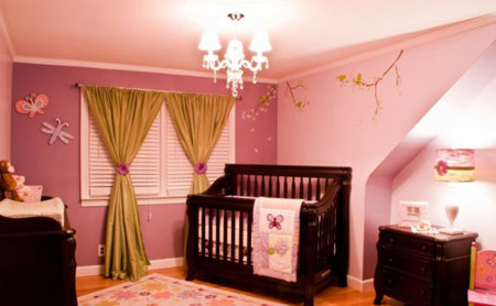 رنگ مناسب اتاق کودک, انتخاب رنگ اتاق کودک