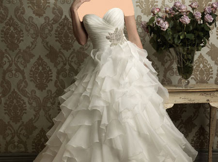 mo13532 - مدل لباس عروس 2014
