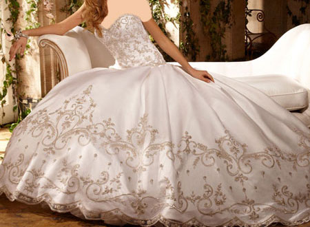 mo13533 - مدل لباس عروس 2014