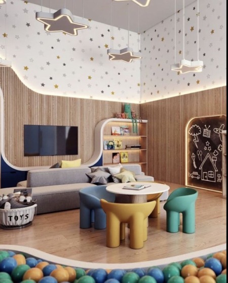  شیک ترین کتابخانه کودکان,مدل کتابخانه کودکان 