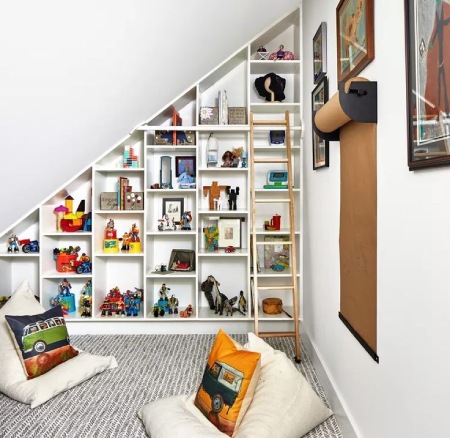  شیک ترین کتابخانه کودکان,مدل کتابخانه کودکان 