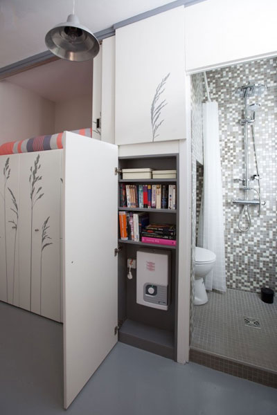 دکوراسیون اتاق های کوچک,کاربردی ترین کمد دیواری