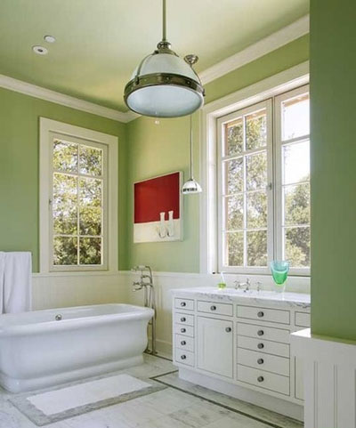 طراحی داخلی به رنگ سبز,رنگ سبز در طراحی خانه