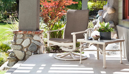 میز و صندلی غذاخوری فلزی,طراحی مبلمان حیاط