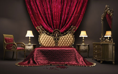 شیک ترین سرویس خواب های سلطنتی, جدیدترین مدل تخت