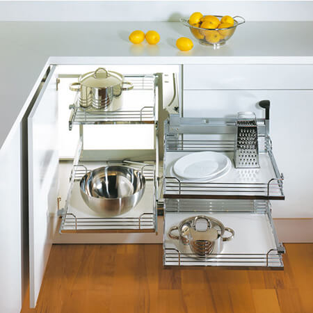 جدیدترین مدل کابینت گوشه,طراحی جدید کابینت گوشه,کابینت های گوشه آشپزخانه