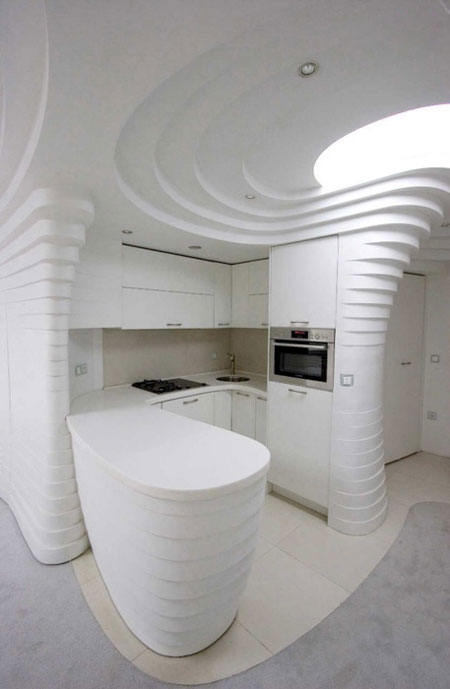 طراحی اپن های مدرن آشپزخانه, دکوراسیون آشپزخانه های کوچک