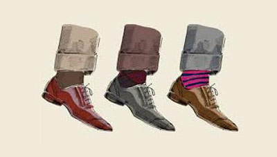 اصول انتخاب شلوار و کفش و جوراب, بهترین رنگ جوراب و کفش