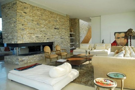 کاربرد دیوارهای سنگی در خانه, طراحی داخلی دیوارهای سنگی