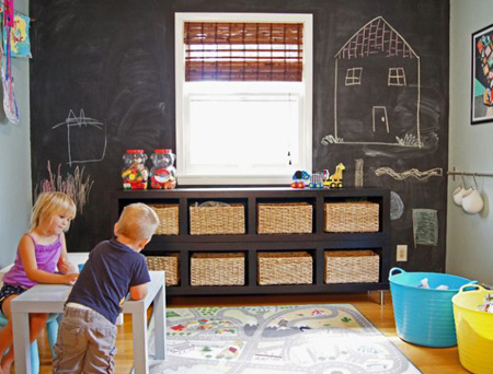 طراحی اتاق کودک, وسایل نظم دادن به اتاق کودک