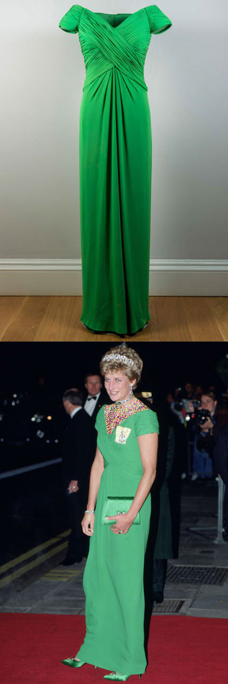 بهترین لباس های ملکه الیزابت و پرنسس دایانا,لباس ملکه الیزابت و پرنسس دایانا