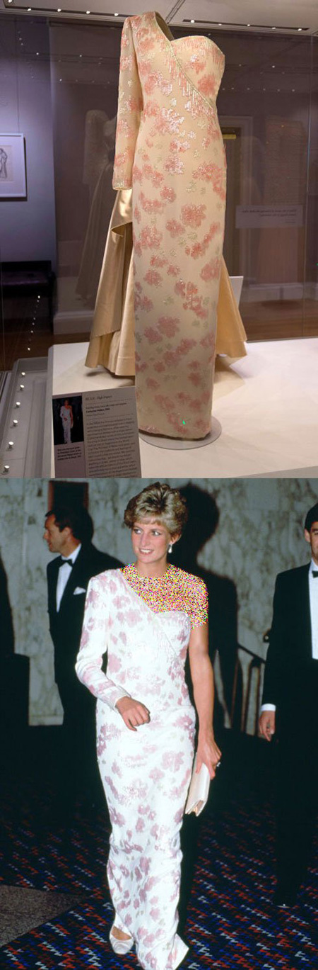 بهترین مدل لباس ملکه الیزابت و پرنسس دایانا,بهترین لباس ها در نمایشگاه مد