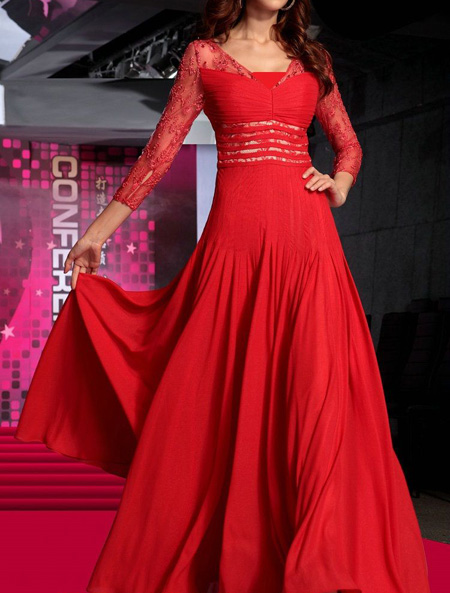 شیک ترین لباس مجلسی قرمز, مدل لباس شب زنانه