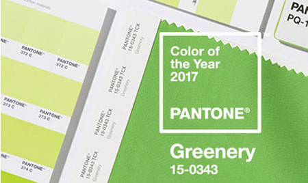 رنگ سال 2017 چیست, معرفی رنگ سال 2017 توسط شرکت پنتون