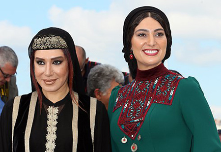 مدل لباس نسیم ادبی و سودابه بیضایی,مدل لباس سودابه بیضایی در جشنواره کن