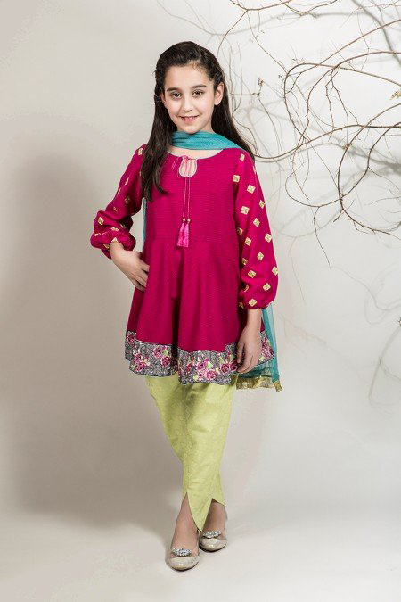لباس مجلسی دخترانه, مدل لباس دخترانه پاکستانی