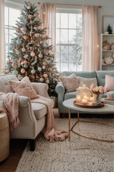 مزیت های استفاده از رنگ های پاستلی در زمستان