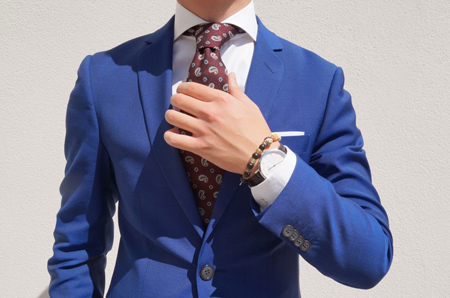 تکنیک های خرید کراوات و دستمال جیب, نحوه استفاده از کروات
