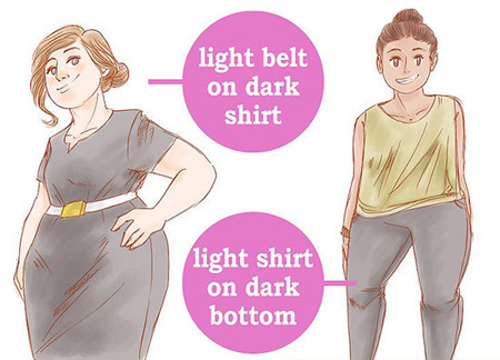 اصول خوش پوشی افراد چاق,نکاتی برای پوشش خانم های چاق