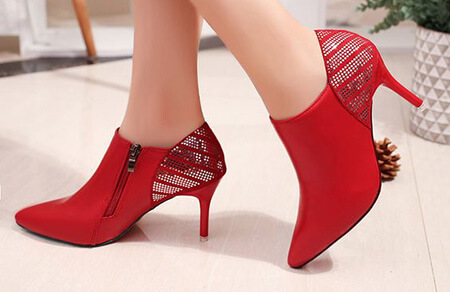 مدل های کفش قرمز زنانه,مدل کفش قرمز