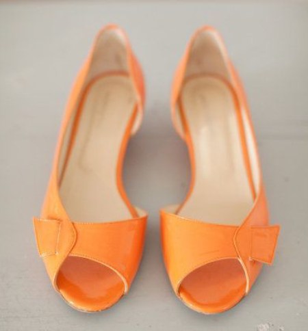 جدیدترین مدل کفش مجلسی به رنگ Apricot Crush